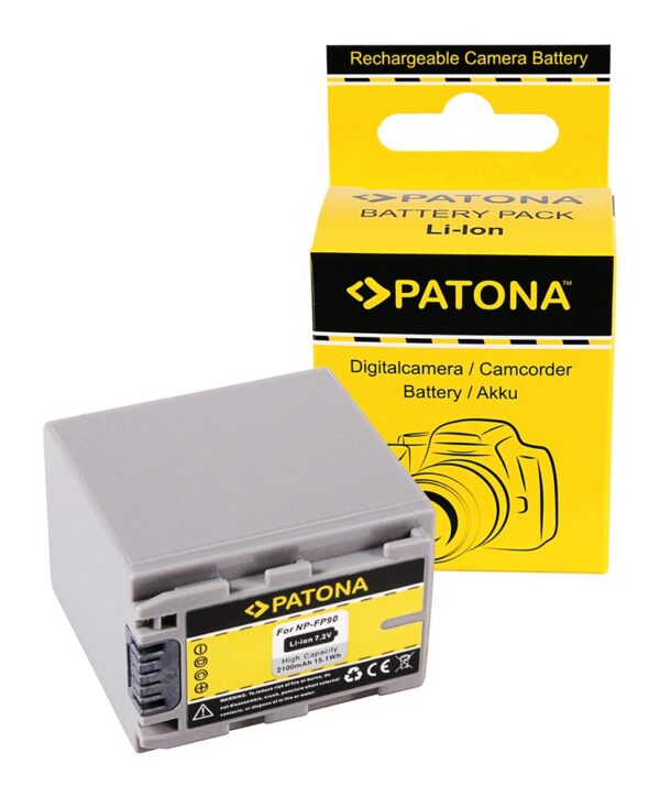 Battery Sony DCR-HC23 HC24 HC35 NP-FP60 FP70 FP90