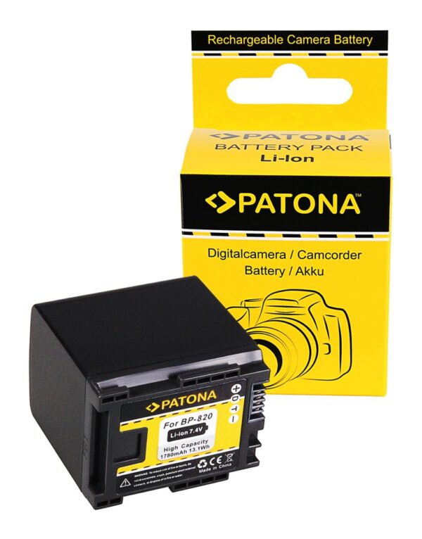 Battery Canon BP-820 Canon HF-G30 Canon XA20 Canon XA2