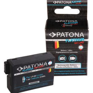 Platinum Battery Canon LP-E8 LP-E8+ EOS 550D, 600D 650D 700D