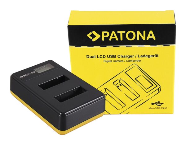 Dual LCD USB Charger Sony NP-BX1 BX BX1 NP-BX1 Cybershot DSC HX300 DSC HX50V DSC RX1