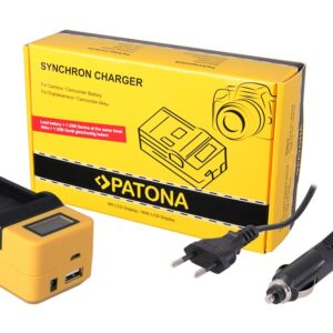 Synchron USB Charger Sony NPF10 NP-F10 NPF11 with LCD