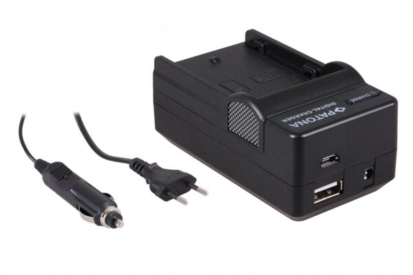 4in1 Charger Panasonic Lumix DMC-GH3 DMC-GH3A DMW-BLF19